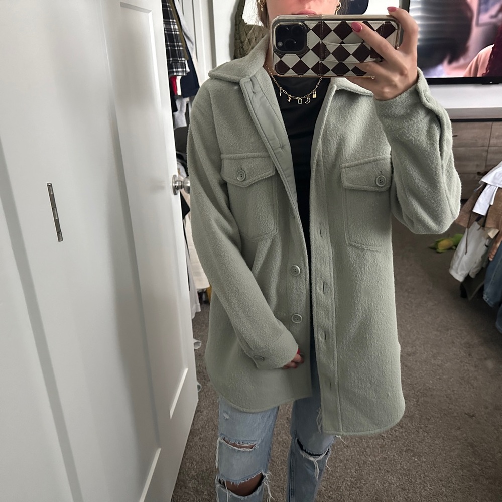 womens Shacket/flannel